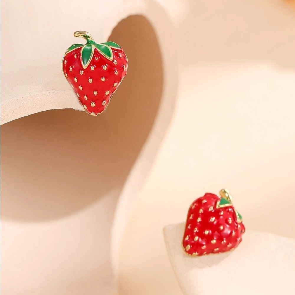 Strawberry Earrings